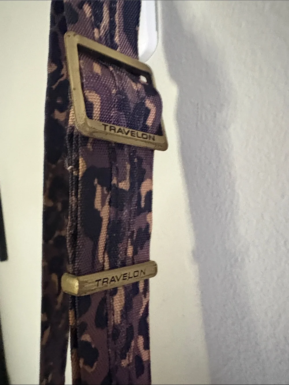 Women’s Leopard Print Purple Shoulder Bag